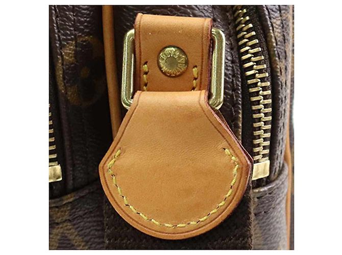 Borsa a tracolla Louis Vuitton Monogram Reporter PM Marrone - vista 13