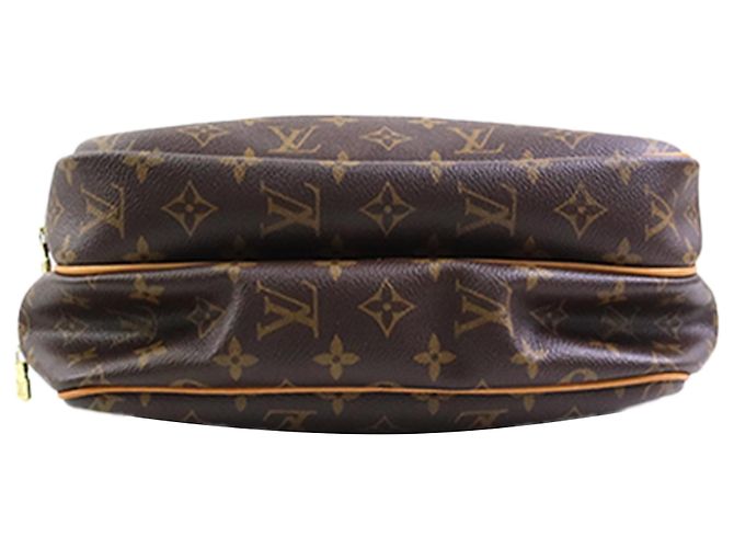 Borsa a tracolla Louis Vuitton Monogram Reporter PM Marrone - vista 4