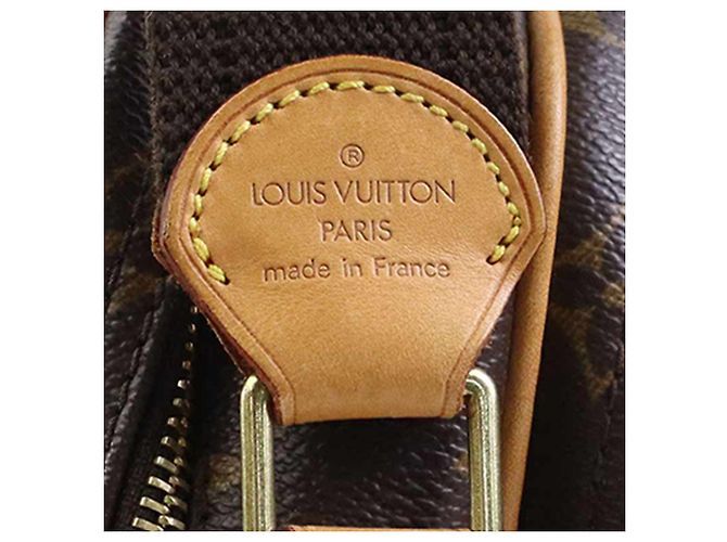 Borsa a tracolla Louis Vuitton Monogram Reporter PM Marrone - vista 6