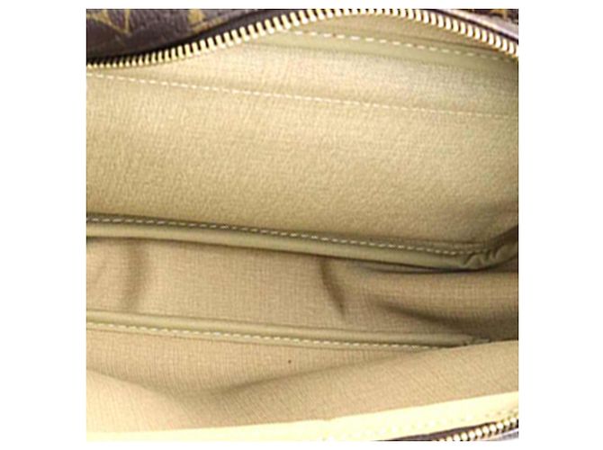 Borsa a tracolla Louis Vuitton Monogram Reporter PM Marrone - vista 9