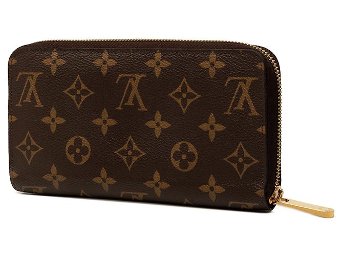 Cartera larga Zippy Monogram Louis Vuitton marrón Castaño - vista 2