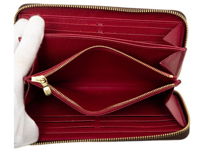 Cartera larga Zippy Monogram Louis Vuitton marrón Castaño - vista 4