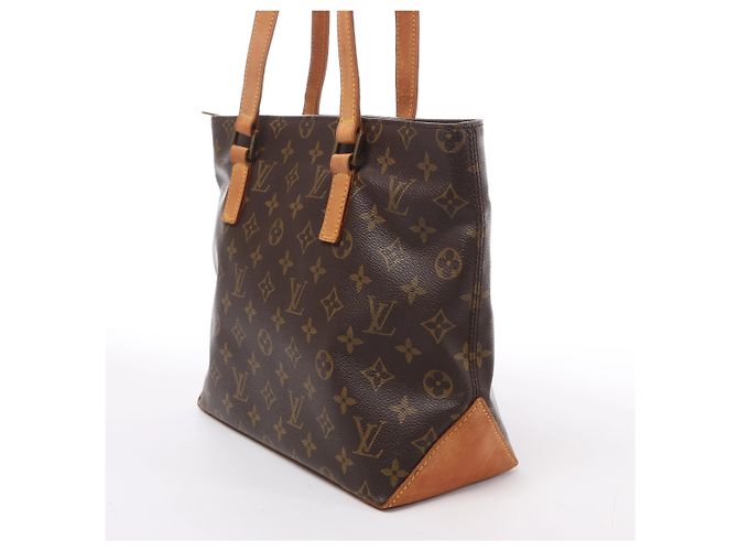 Borsa a tracolla Louis Vuitton Cabas Piano Monogram Canvas in marrone M51148 - vista 2