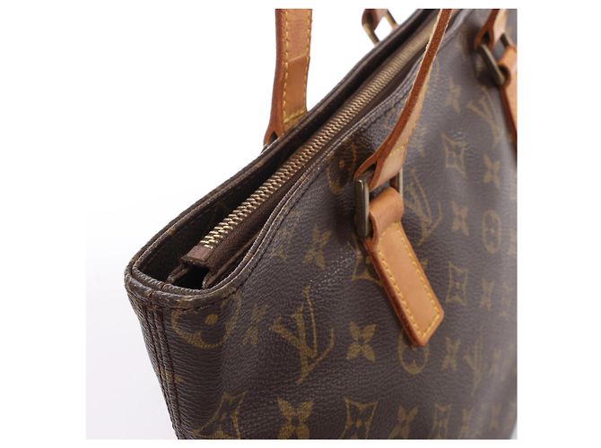 Borsa a tracolla Louis Vuitton Cabas Piano Monogram Canvas in marrone M51148 - vista 5