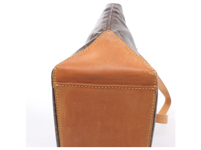 Borsa a tracolla Louis Vuitton Cabas Piano Monogram Canvas in marrone M51148 - vista 7