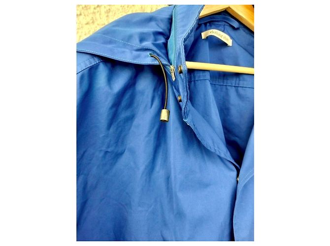 Autre Marque Blaue kurze Jacke mit Kapuze - Ansicht 3