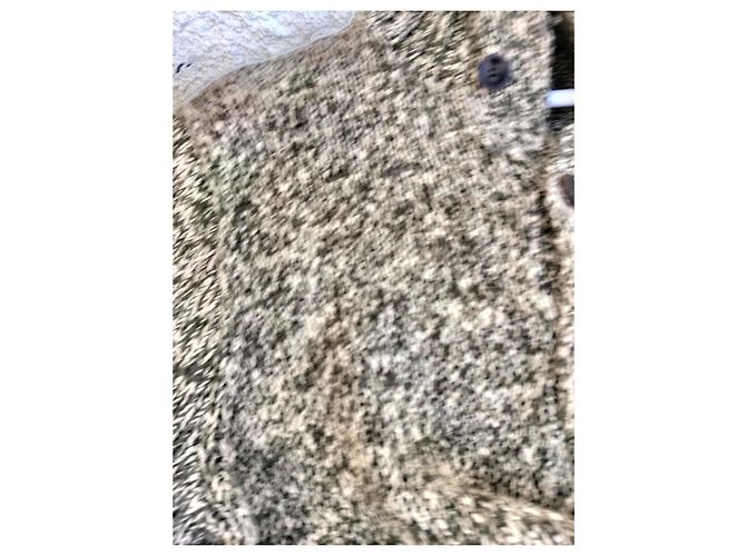 Polo Ralph Lauren Strickpullover aus Mischgewebe mit Schalkragen Weiß Olivgrün - Ansicht 6