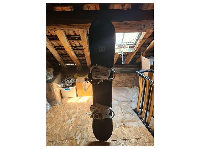 Chanel Black Snowboard with Carrying Case - view 11
