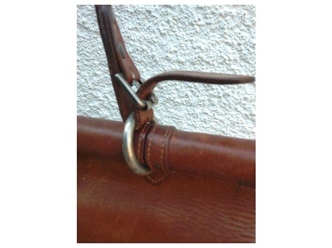 Borsa a tracolla Dries Van Noten in pelle marrone - vista 4