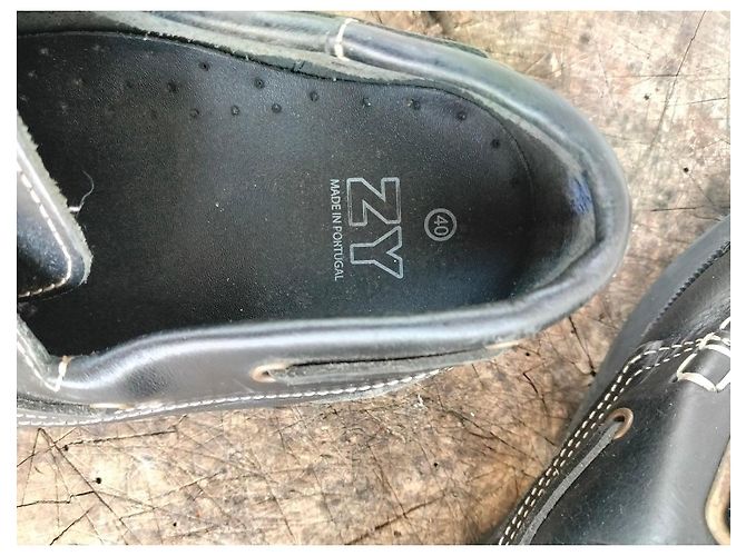 Fun daizy ZY Leder-Loafer Schwarz - Ansicht 3