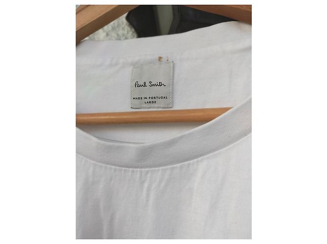 T-shirt Paul Smith con Stampe - Bianca Nero Bianco Multicolore - vista 3