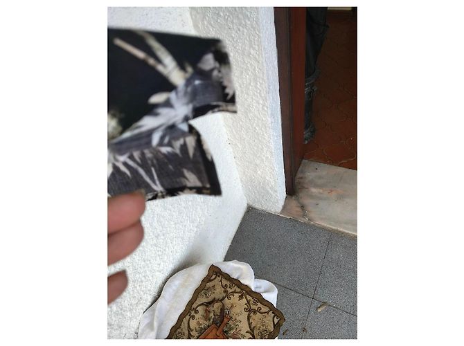Paul Smith Kurzarmhemd mit Palmenprint Schwarz Weiß - Ansicht 3