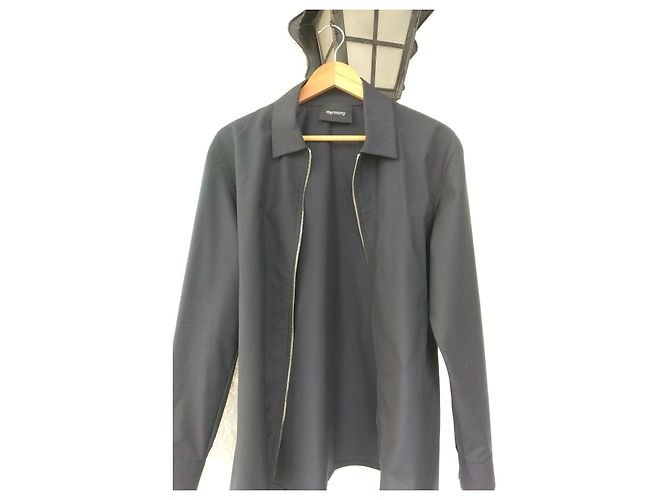 Autre Marque Cappotto Harmony da Uomo Blu Navy Blu scuro - vista 4