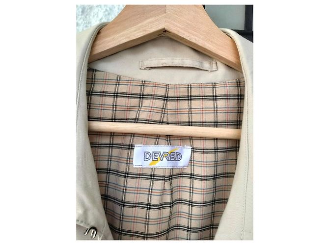 Autre Marque Trench Devred beige classico - vista 3