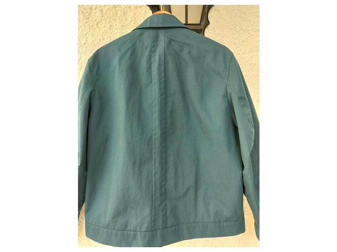 Cappotto COS blu navy in cotone Blu chiaro - vista 4