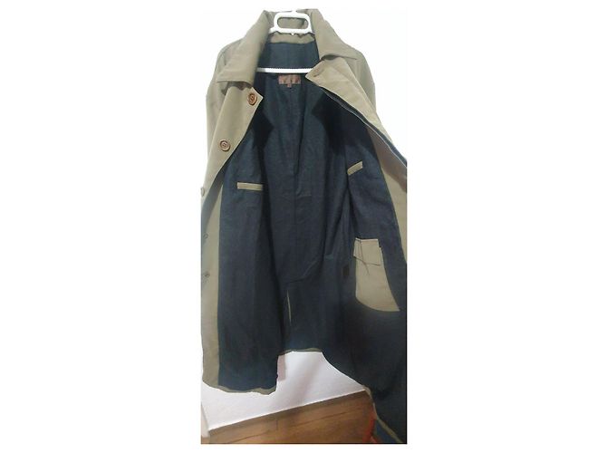 Loewe Gabardina de algodón para hombre - Verde Caqui - vista 5