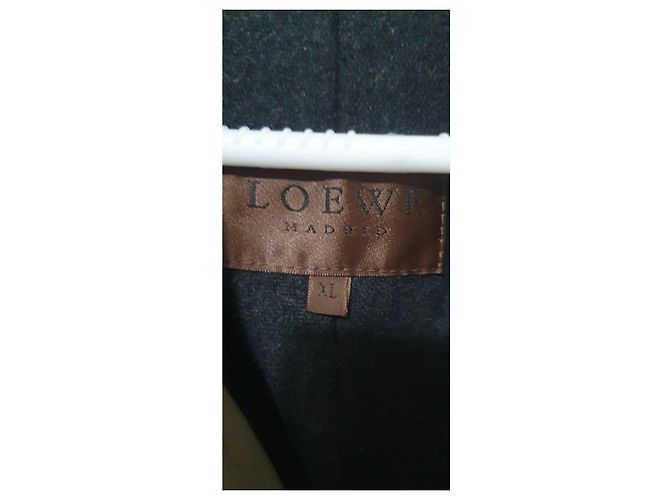 Loewe Gabardina de algodón para hombre - Verde Caqui - vista 6