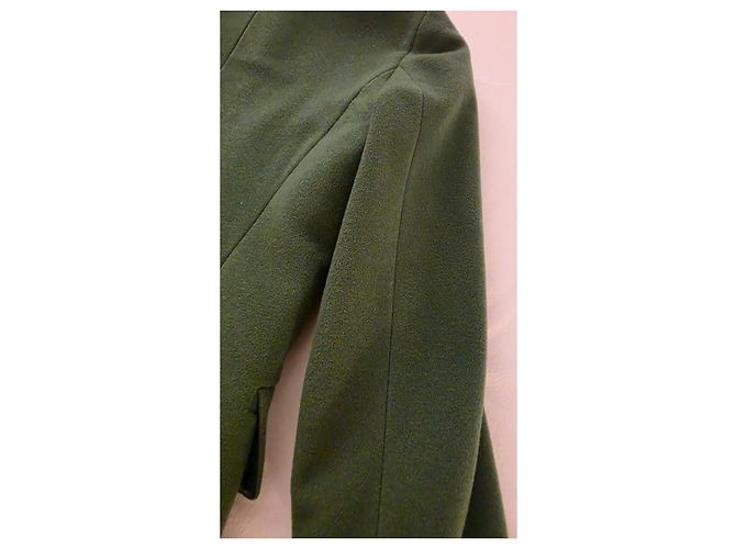 Autre Marque Abrigo SUITE 51 verde de lana virgen y cashmere Verde claro - vista 11