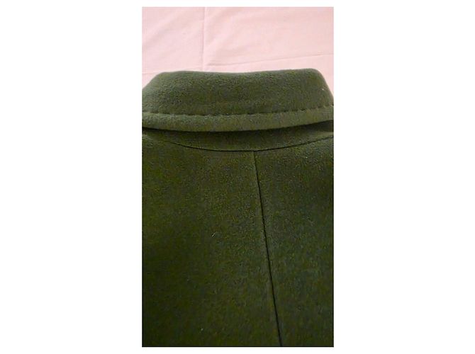 Autre Marque Abrigo SUITE 51 verde de lana virgen y cashmere Verde claro - vista 9