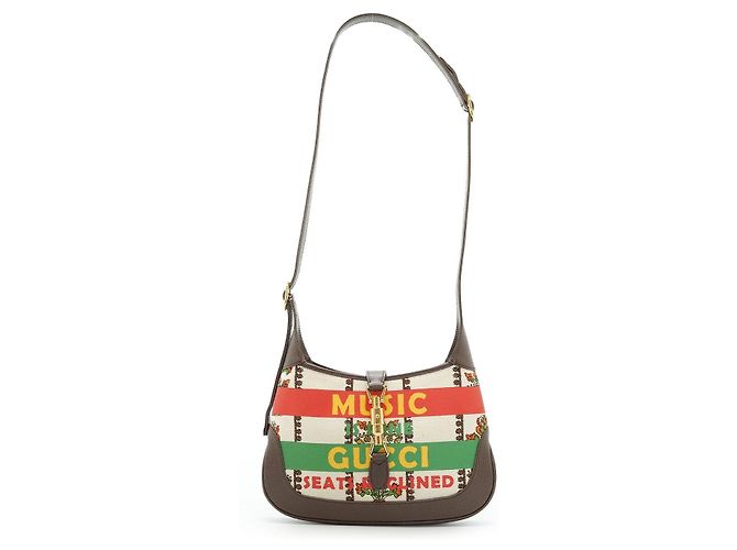 Gucci Music is Mine 100 Centennial Limited Ed Jackie 1961 Hobo Bag Beige - vista 2