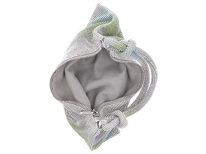 Cult Gaia Borsa in strass verde sfumato - vista 3