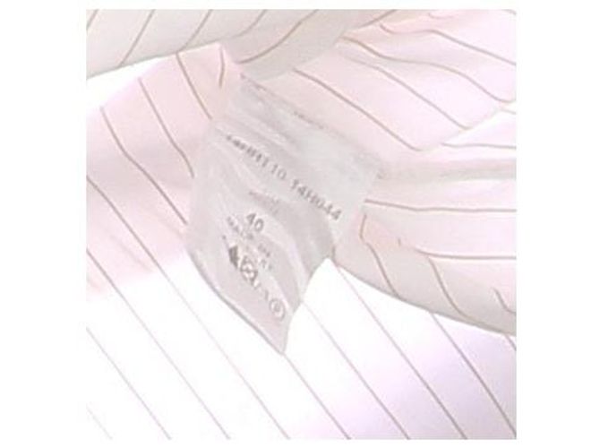 Chloé Camisa de rayas de algodón Blanco - vista 5
