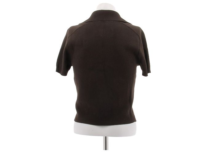 Magda Butrym Dunkelbrauner Cardigan - Ansicht 2