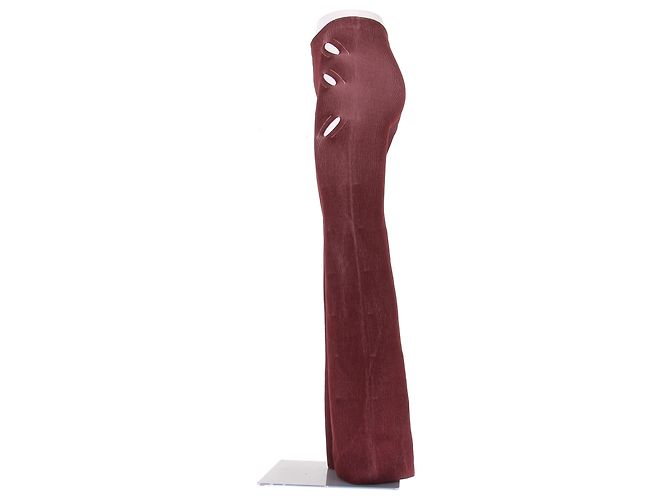 Autre Marque DION LEE Hose in Bordeaux aus Viskose M - Ansicht 4
