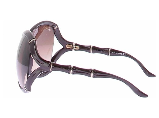 Gucci Gafas de sol Bamboo marrones Castaño - vista 5