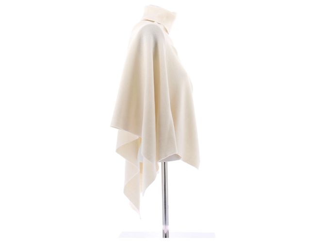 Magda Butrym Capa de lana beige - vista 3