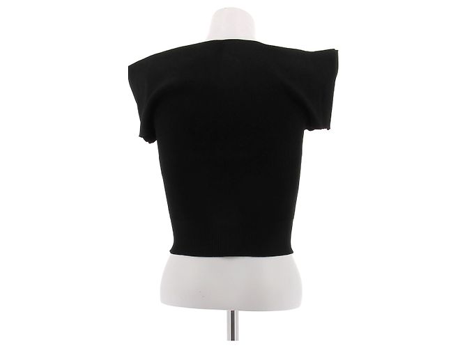 Top bustier negro Magda Butrym - vista 2