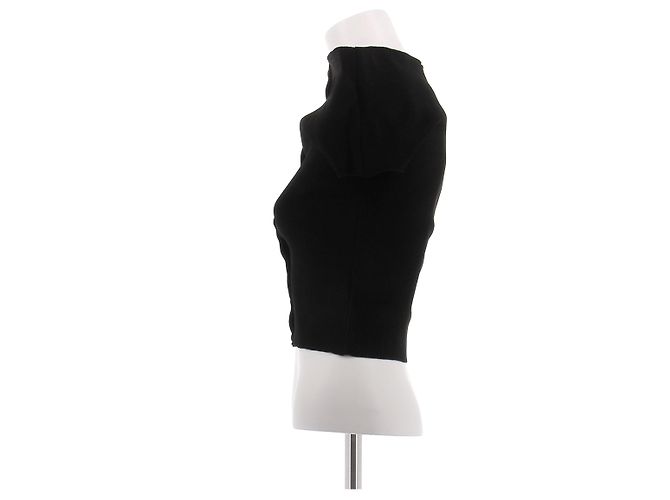 Top bustier negro Magda Butrym - vista 4