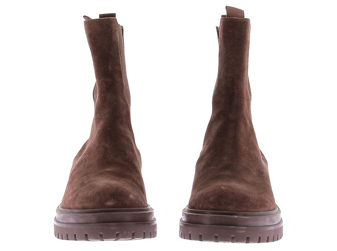 Gianvito Rossi Stivali CHESTER in marrone - vista 4