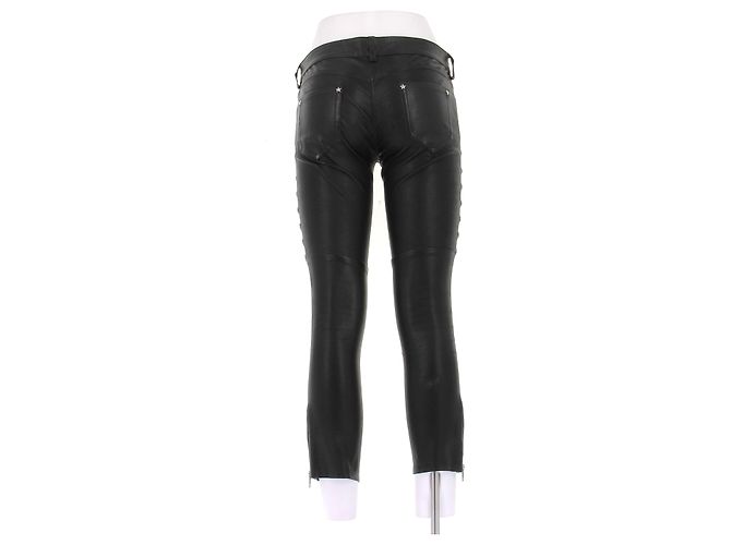 Isabel Marant Schwarze Lederhose - Ansicht 2