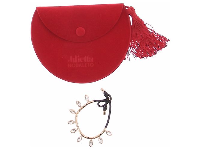 Nodaleto Knöchelarmband mit Blütenblatt-Motiv Golden - Ansicht 3