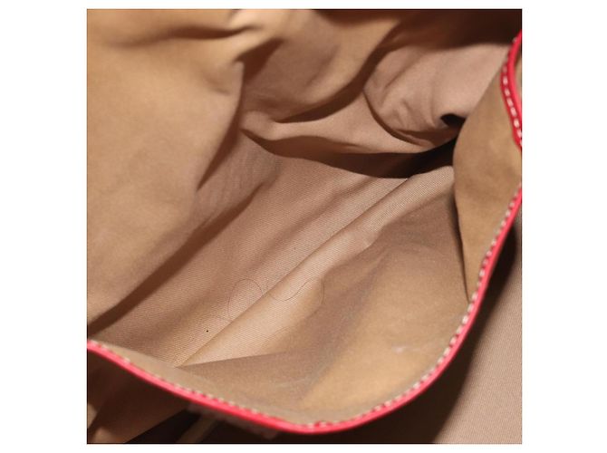 Céline CELINE Macadam Canvas Boston Bag PVC 2way Beige Gold - vista 22