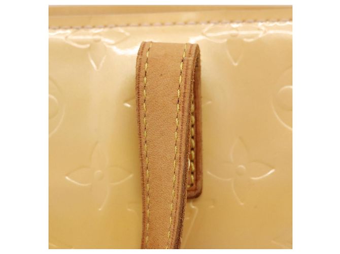 LOUIS VUITTON Monogram Vernis Reade PM Bag Marshmallow Pink M91306 - vista 10