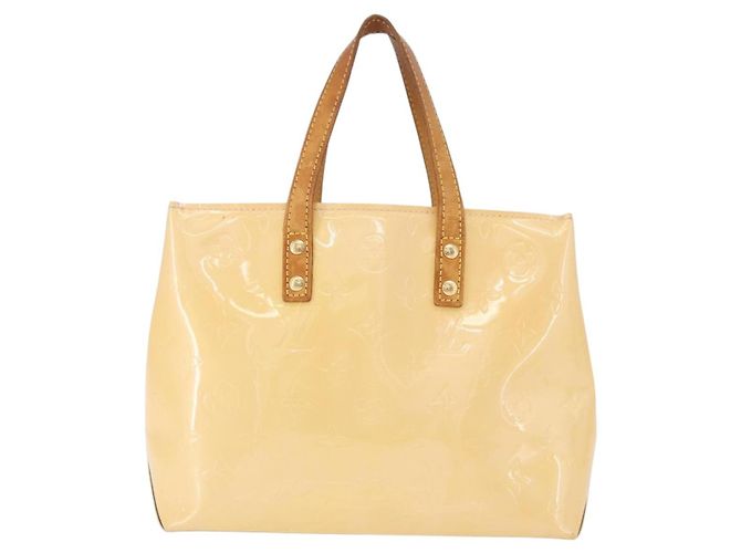 LOUIS VUITTON Monogram Vernis Reade PM Bag Marshmallow Pink M91306 - vista 2