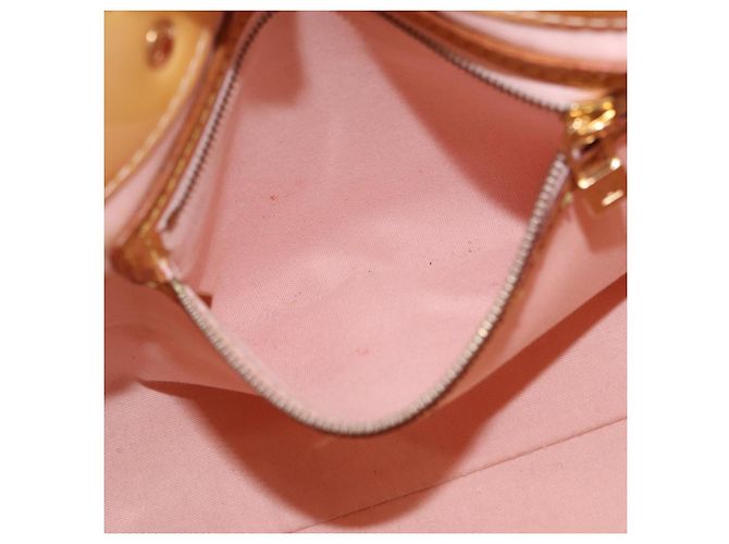 LOUIS VUITTON Monogram Vernis Reade PM Bag Marshmallow Pink M91306 - vista 23