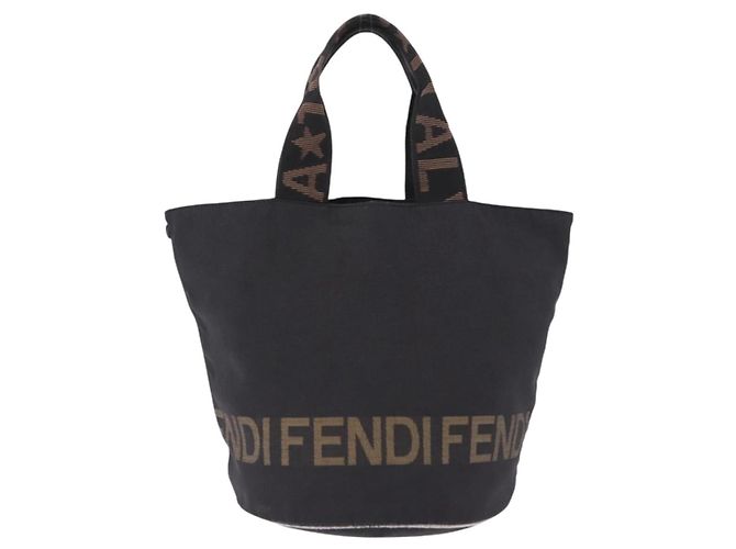 FENDI Hand Bag Canvas Black - vista 2