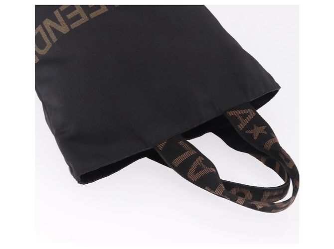 FENDI Hand Bag Canvas Black - vista 6