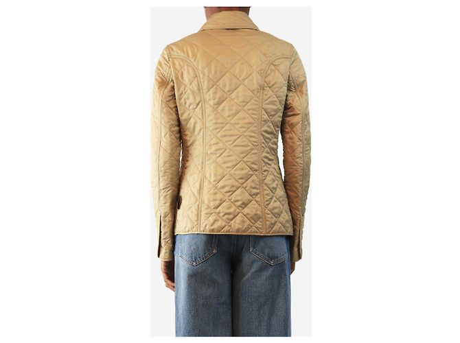 Burberry Giacca trapuntata beige - taglia XS - vista 2