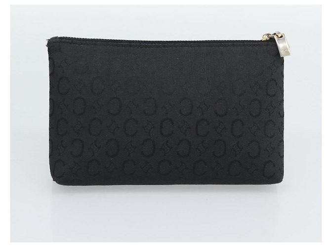 Céline CELINE C Macadam Canvas Shoulder Bag Black Gold - vista 22
