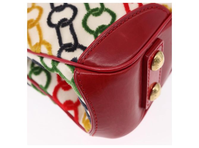 LOUIS VUITTON Monogram Charm Mini Linda Hand Bag Multicolor LV - vue 16