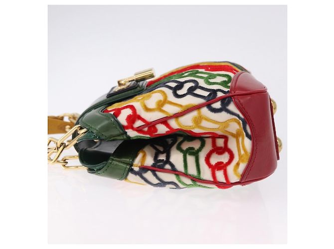 LOUIS VUITTON Monogram Charm Mini Linda Hand Bag Multicolor LV - vue 4