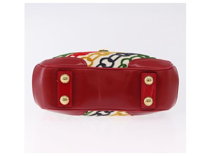 LOUIS VUITTON Monogram Charm Mini Linda Hand Bag Multicolor LV - vue 5