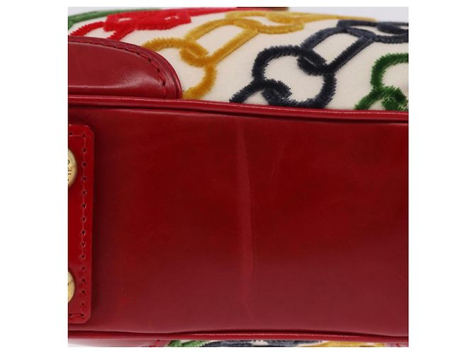 LOUIS VUITTON Monogram Charm Mini Linda Hand Bag Multicolor LV - vue 6
