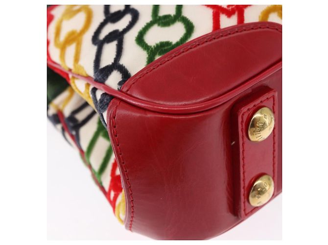LOUIS VUITTON Monogram Charm Mini Linda Hand Bag Multicolor LV - vue 9