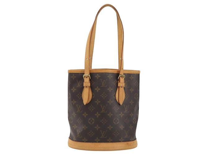 LOUIS VUITTON Monogram Bucket PM Shoulder Bag M42238 LV - vista 13
