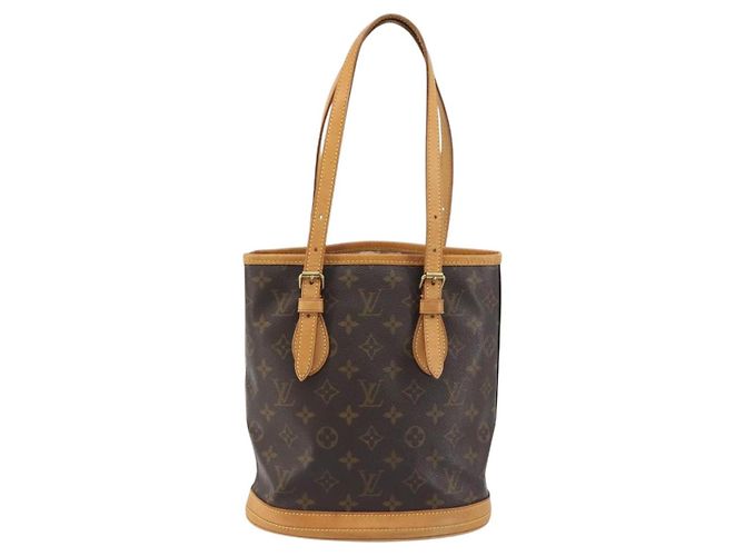 LOUIS VUITTON Monogram Bucket PM Shoulder Bag M42238 LV - vista 2